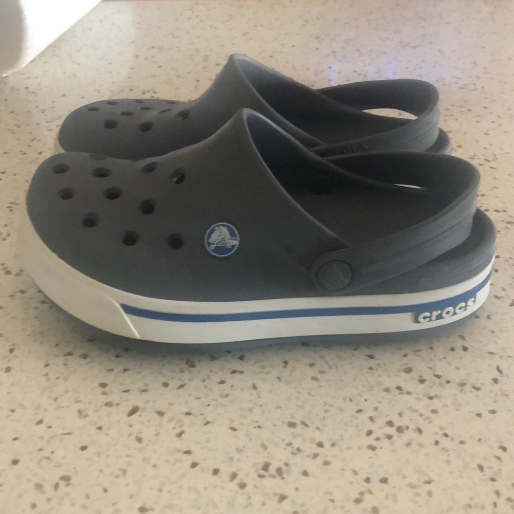 Boys size 2 Crocs